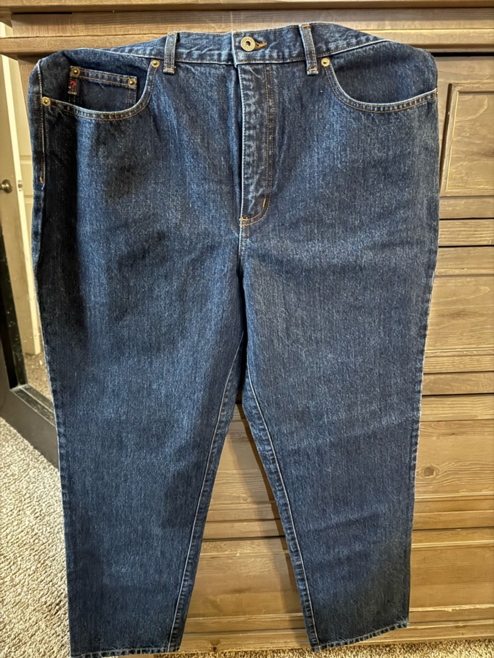 Guess Men's Slim Straight Indigo Denim Jeans AST00132 size 38x32 - Picture 2 of 5